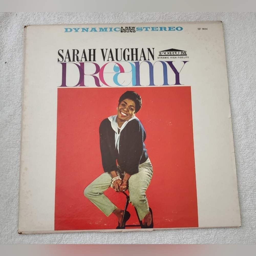 BOGO Sarah Vaughan Dreamy Vinyl Record LP Vintage Album